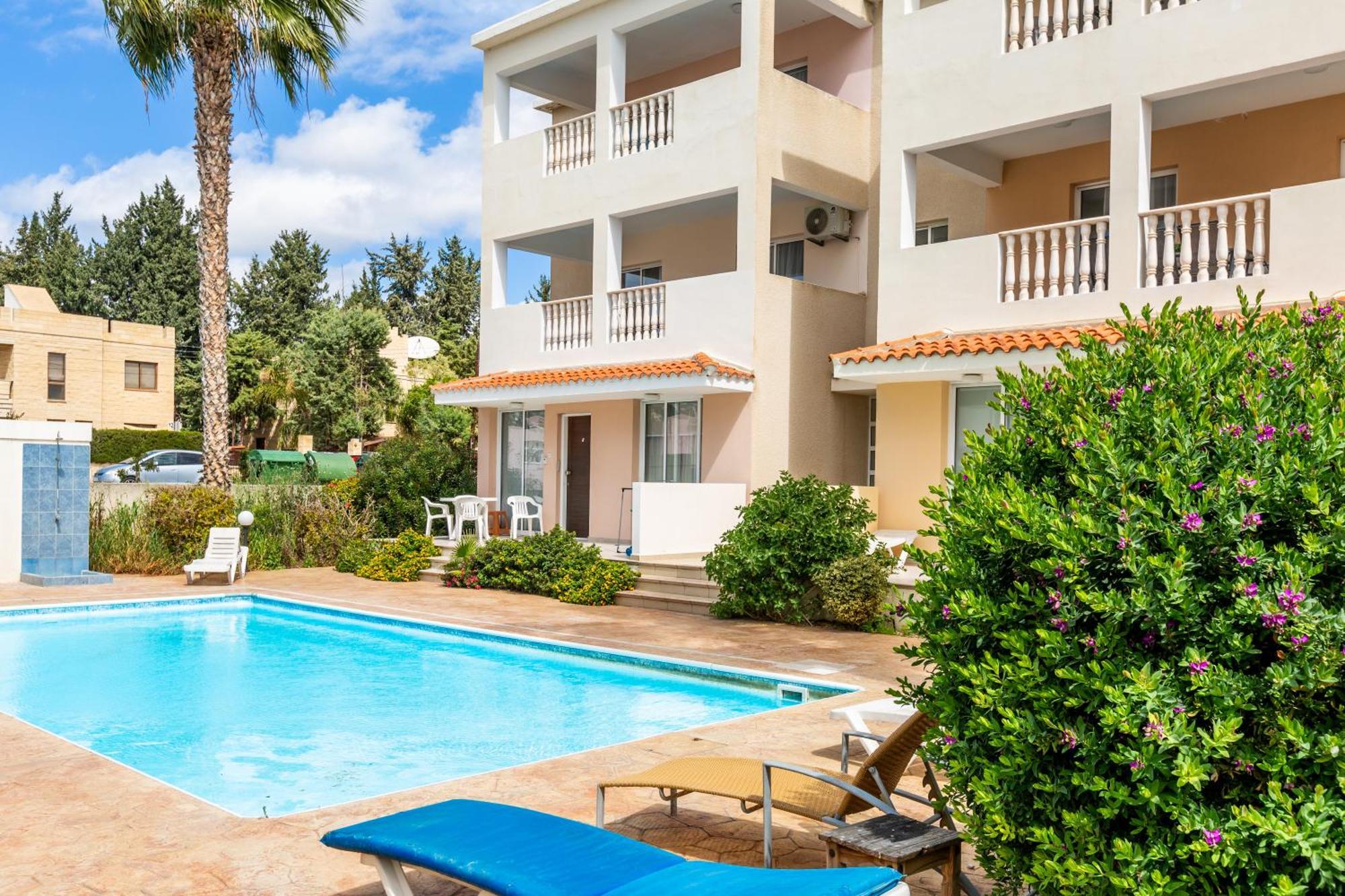 Beautiful 2 Bed Apartment In Paphos Cyprus מראה חיצוני תמונה