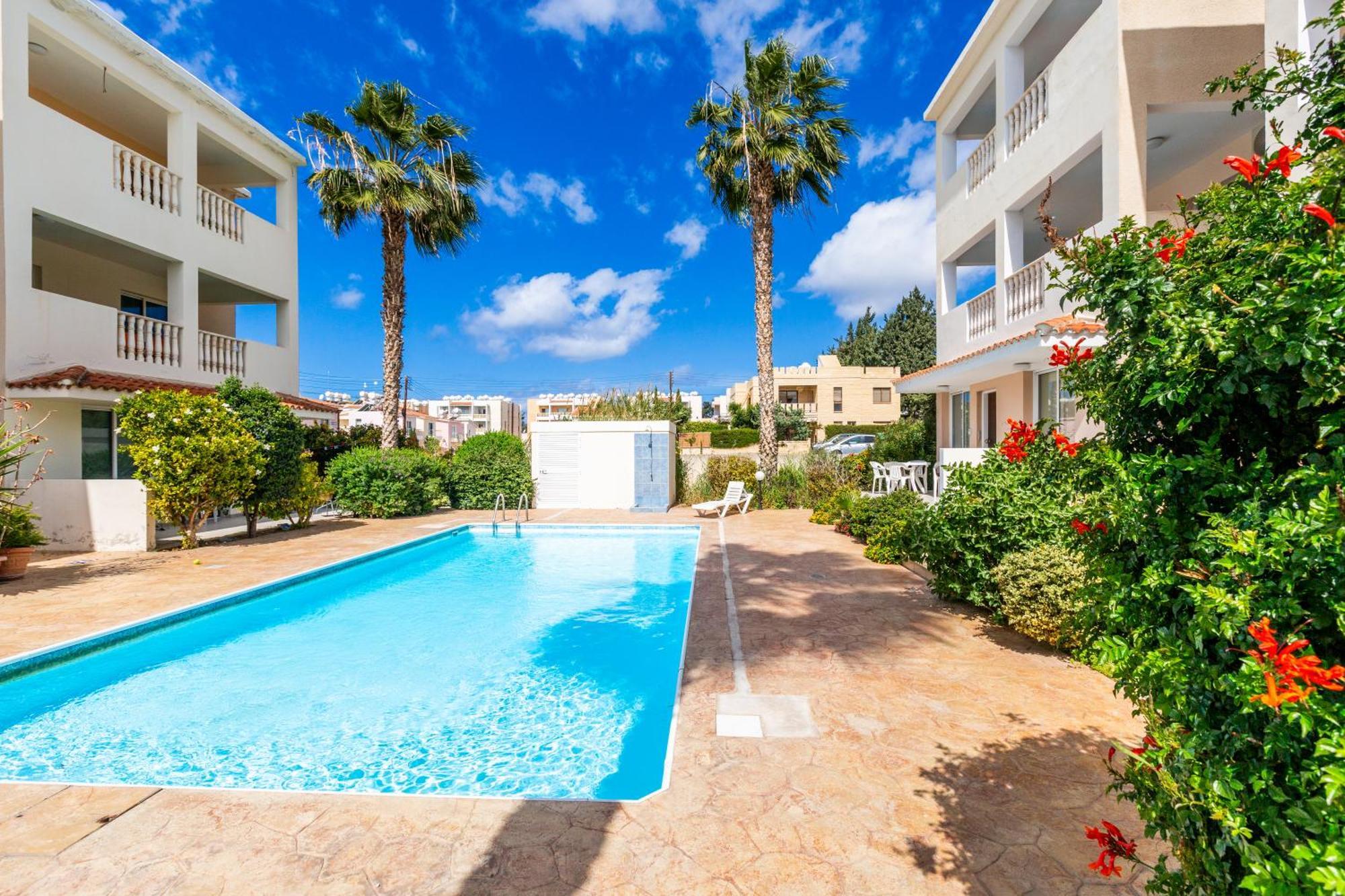 Beautiful 2 Bed Apartment In Paphos Cyprus מראה חיצוני תמונה
