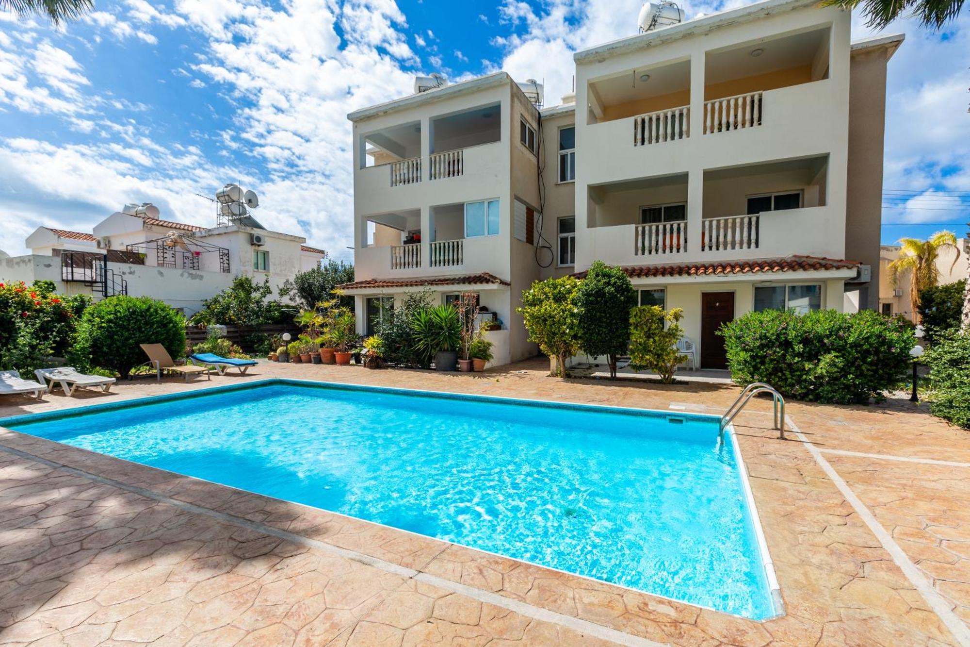 Beautiful 2 Bed Apartment In Paphos Cyprus מראה חיצוני תמונה